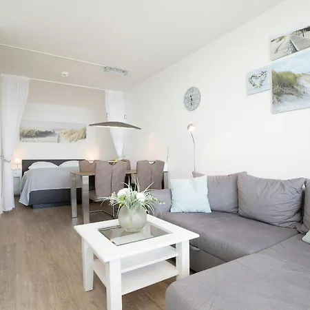 Апартаменты Strandappartements Am Leuchtturmweg Moewe *